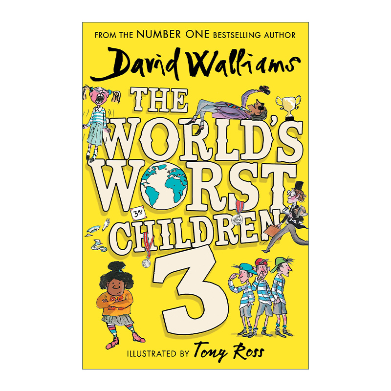 英文原版 The World’S Worst Children 3 世界上糟糕的孩子3 大卫威廉姆斯少年幽默小说 David Walliams 英文版 进口英语书籍