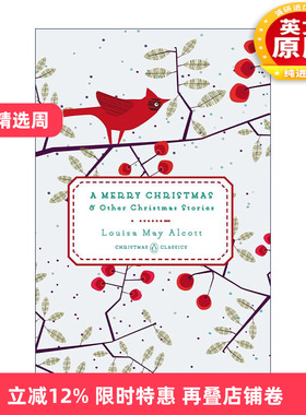 英文原版 A Merry Christmas Penguin Christmas Classics 快乐的圣诞 企鹅圣诞经典 小妇人作者Louisa May Alcott 精装 英文版