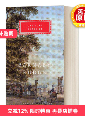英文原版 Barnaby Rudge 巴纳比·拉奇 查尔斯·狄更斯 Everyman精装收藏版 英文版 进口英语原版书籍