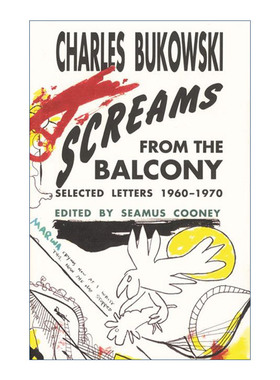英文原版 Screams from the Balcony 阳台上的尖叫声 布可夫斯基1960-1970书信集 英文版 进口英语原版书籍