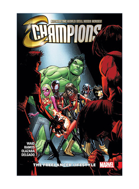 英文原版 Champions Vol.2 The Freelancer Lifestyle 冠军小队 卷二 漫威漫画 Mark Waid 英文版 进口英语原版书籍