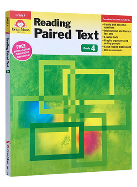 英文原版 Reading Paired Text Grade 4 TE 阅读课堂系列 知识问答 四年级 完整版 英文版 进口英语原版书籍儿童全英语书