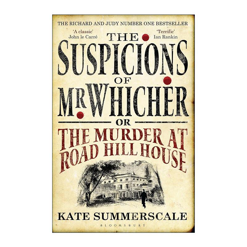 英文原版 The Suspicions of Mr.Whicher 威彻尔先生的猜疑 乡间别墅谋杀案 Kate Summerscale 塞缪尔·约翰逊奖 进口英语原版书籍