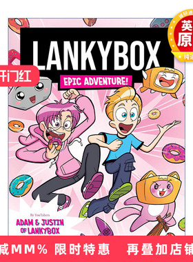 英文原版 Lankybox Epic Adventure 传奇冒险 油管知名频道LankyBox二人组漫画 英文版 进口英语原版书籍