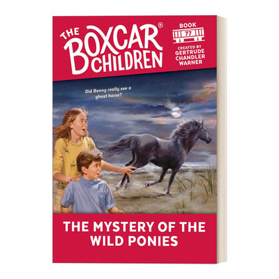 英文原版 #77 The Mystery of the Wild Ponies棚车少年77 英文版 进口英语原版书籍