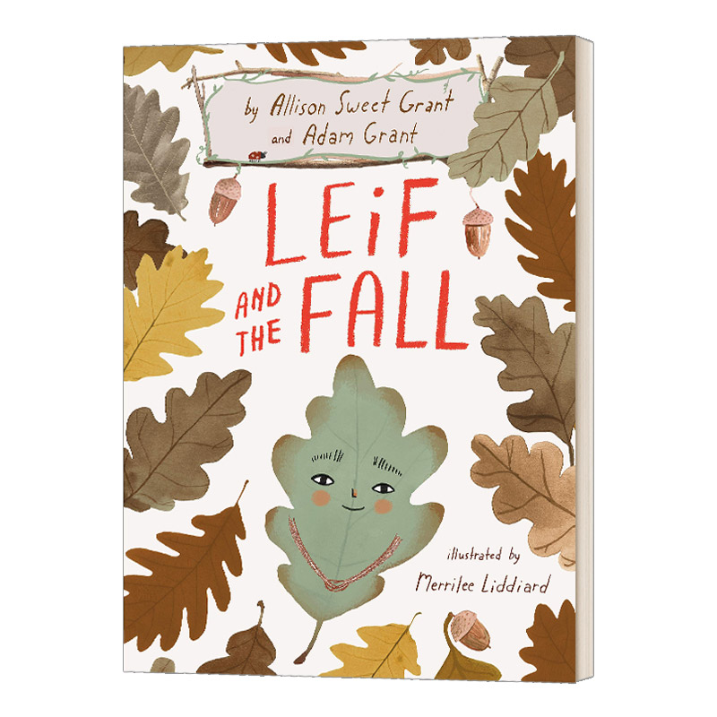 英文原版 Leif and the Fall 树叶雷弗和秋天 精装绘本 关于探险与情感 英文版 进口英语原版书籍