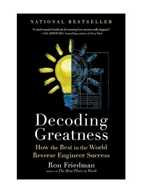 英文原版 Decoding Greatness 逆向工程 你我都能变优秀的秘诀 英文版 进口英语原版书籍