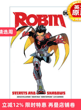 英文原版 Robin V3 2021达米安罗宾合订本3 秘密与阴翳 DC漫画 Joshua Williamson 英文版 进口英语原版书籍