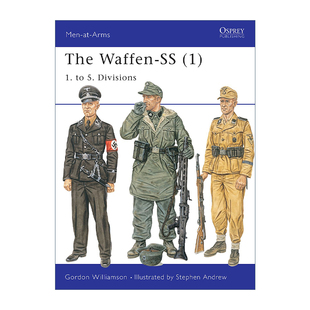 5师 The 二战德国党卫军 英文原版 历史上 进口英语原版 英文版 Waffen 书籍 军队系列 第1