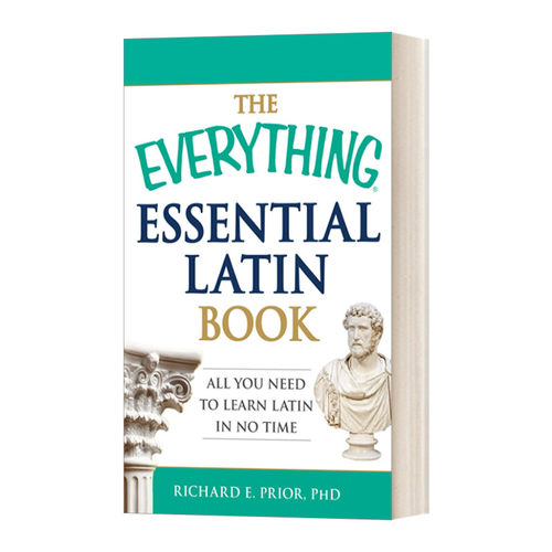 英文原版 The Everything Essential Latin Book 百宝箱 基础拉丁语学习书 英文版 进口英语原版书籍