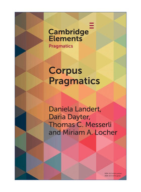英文原版 Corpus Pragmatics 语料库语用学 Daniela Landert 英文版 进口英语原版书籍