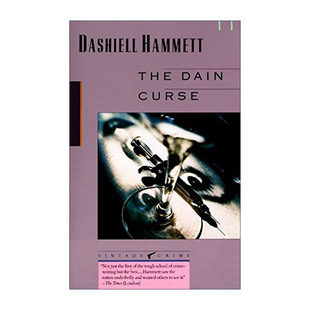 英文原版 The Dain Curse 丹恩家的诅咒 戴恩家的祸祟 犯罪推理小说 马耳他之鹰作者Dashiell Hammett 英文版 进口英语原版书籍
