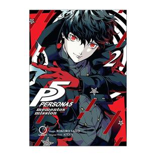 英文原版 Persona 5 Mementos Mission Volume 2 女神异闻录5 漫画卷二 英文版 进口英语原版书籍