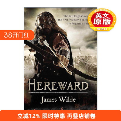 英文原版 Hereward 战士赫里沃德1 James Wilde历史小说 英文版 进口英语原版书籍
