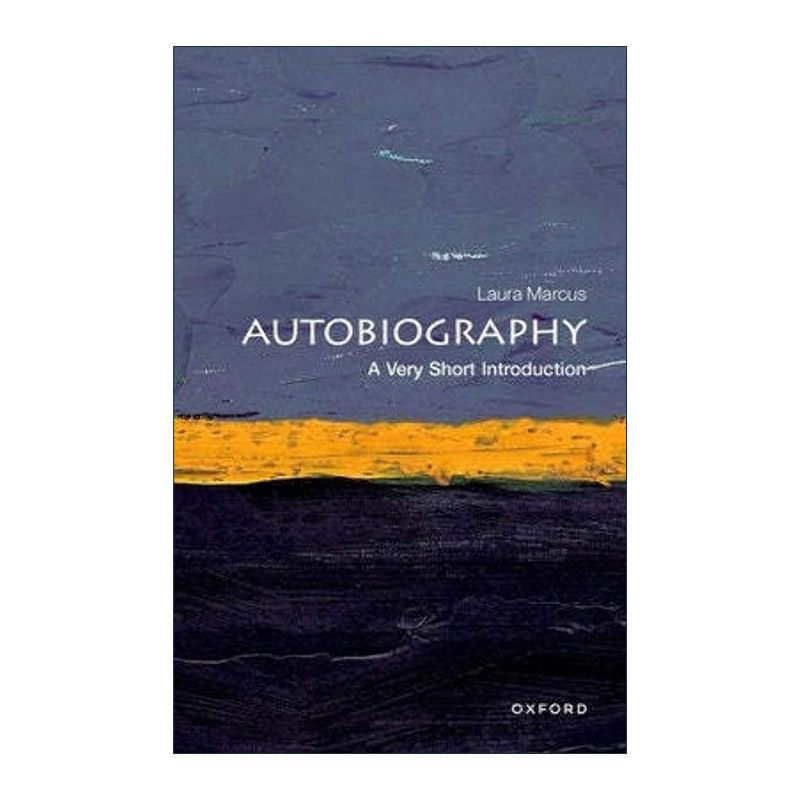 英文原版 Autobiography A Very Short Introduction 牛津通识读本 自传 英文版 进口英语原版书籍