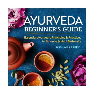 英文原版 Ayurveda Beginner's Guide 阿育吠陀医学入门指南 英文版 进口英语原版书籍
