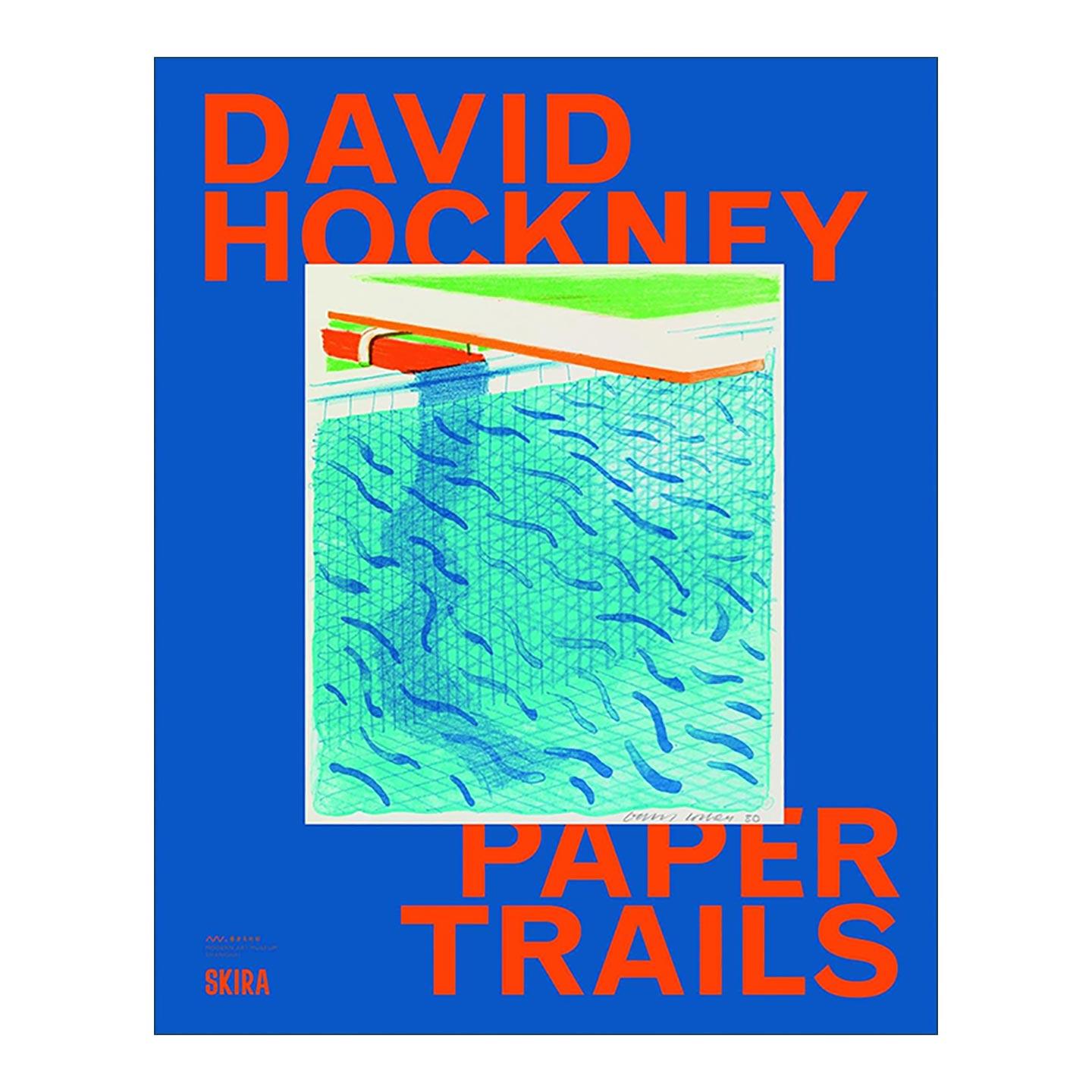 英文原版 David Hockney Paper Trails 大卫·霍克尼 纸间漫行 上海霍克尼个展配套出版物 英文版 进口英语原版书籍