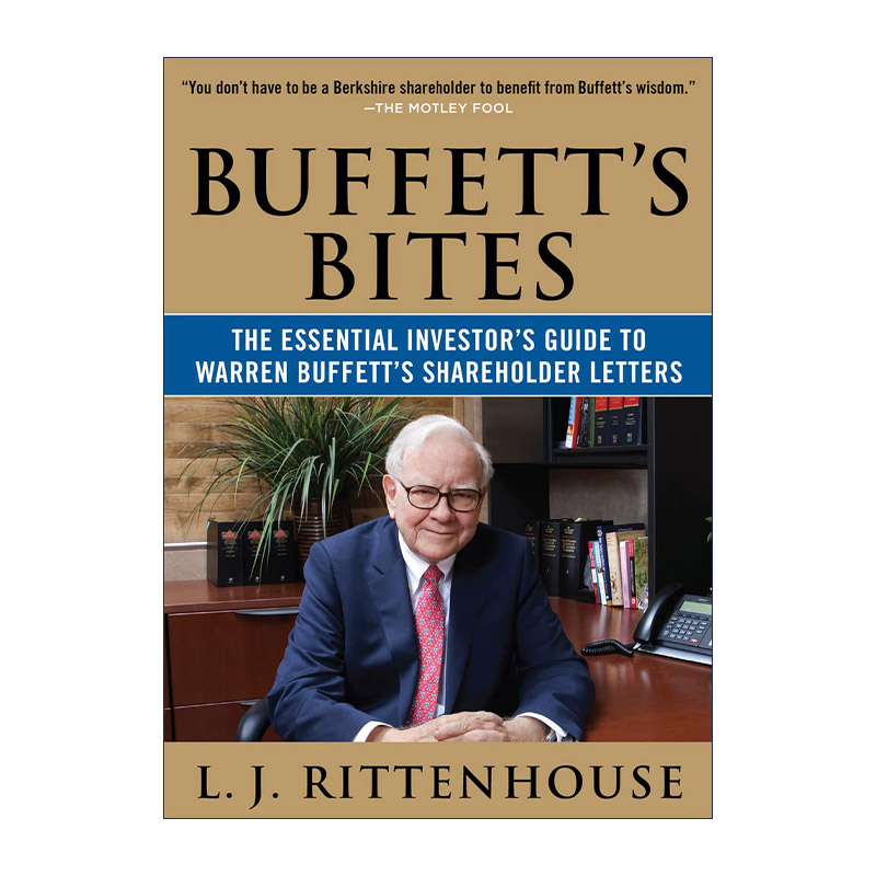 英文原版 Buffett's Bites 巴菲特致股东信的投资启示录 英文版 进口英语原版书籍