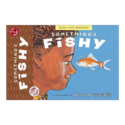 英文原版 Something's Fishy TOON Level 1 Giggle and Learn 有些事情不对劲 笑着学习系列 儿童科普百科漫画绘本Kevin McCloskey
