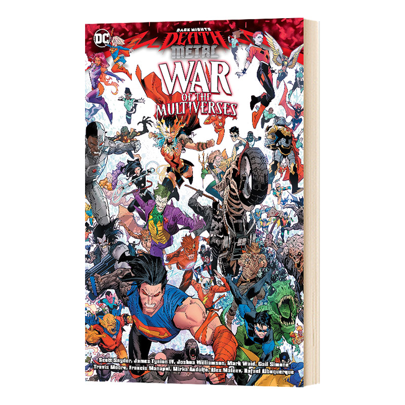 英文原版 Dark Nights Death Metal War of the Multiverses DC漫画死亡金属支线3 英文版