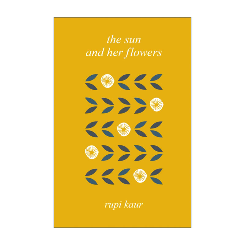 英文原版 The Sun and Her Flowers 太阳和她的花 精装诗集 露比考尔 英文版 进口英语原版书籍