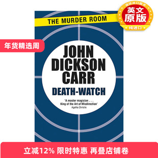 英文原版 Death-Watch 索命时钟 约翰?迪克森?卡尔 Carr  John Dickson 英文版 进口英语原版书籍