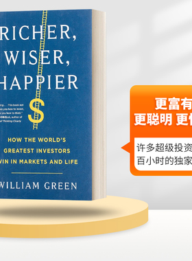 英文原版 精装 Richer Wiser Happier 更富有 更聪明 更快乐 英文版 进口英语原版书籍