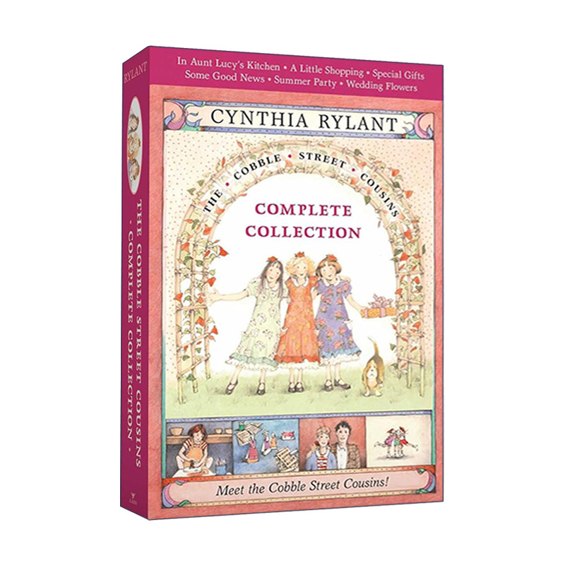 英文原版 Cobble Street Cousins Complete Collection 每个女孩都是天使 6册盒装 英文版 进口英语原版书籍