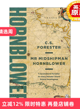英文原版 Mr Midshipman Hornblower 怒海英雄6  C.S.福里斯特经典历史海战小说 英文版 进口英语原版书籍