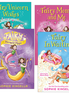 英文原版 Fairy Mom and Me 仙女奇遇记/仙女妈妈和我 4册 女孩初级章节桥梁书 纽约时报畅销书作者Sophine Kinsella 英文版进口书
