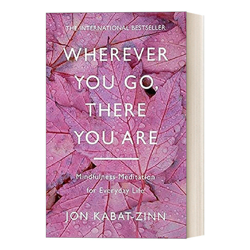 英文原版 Wherever You Go There You Are 正念 身心安顿的禅修之道 英文版 进口英语原版书籍