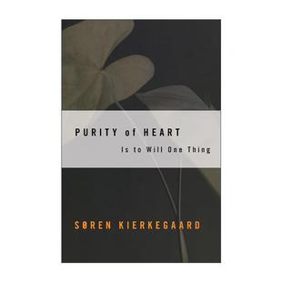 Heart 清心志于一事 克尔凯郭尔 英文原版 进口英语原版 英文版 书籍 Purity