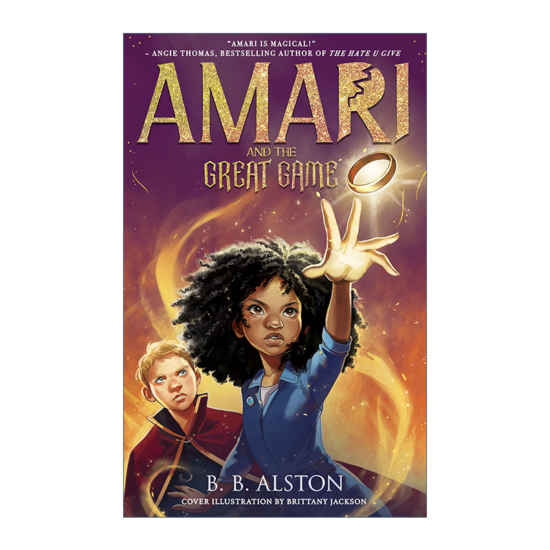 英文原版 Amari And The Great Game 阿玛瑞和伟大游戏 阿玛瑞和黑夜兄弟续篇 英文版 进口英语原版书籍