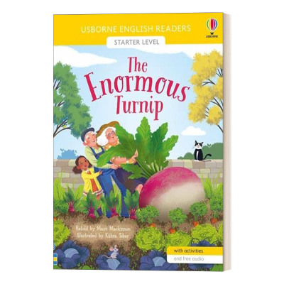 英文原版 English Readers Starter Level1 The Enormous Turnip 分级阅读入门级 拔萝卜 英文版 进口英语原版书籍