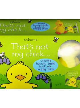 英文原版 That's Not My Chick Book and Toy 那不是我的小鸡 英文版 进口英语原版书籍