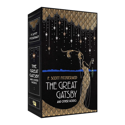 英文原版 The Great Gatsby and Other Works 了不起的盖茨比及其他作品 皮革精装经典Leather-bound Classics 英文版 进口书籍