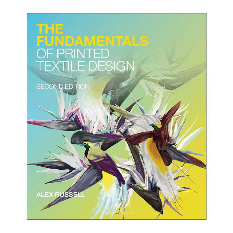 英文原版 The Fundamentals of Printed Textile Design 印花纺织品设计基础 英文版 进口英语原版书籍