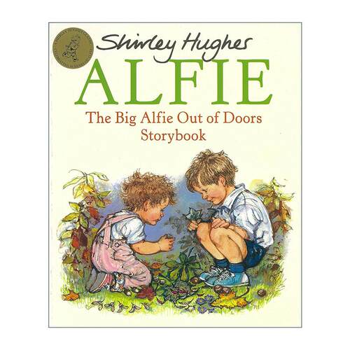 英文原版 The Big Alfie Out Of Doors Storybook 艾尔菲野外玩耍故事集 雪莉·休斯绘本 两次凯特格林纳威奖获得者 进口英语书籍