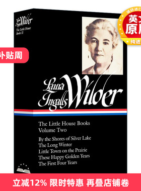 英文原版小说 Laura Ingalls Wilder 劳拉·英格尔斯·怀德 小屋系列书卷二 美国图书馆 精装 英文版 进口英语原版书籍
