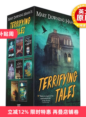 英文原版 Terrifying Tales 8-Book Box Set 鬼故事8册套装 Mary Downing Hahn 英文版 进口英语原版书籍