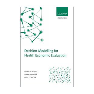 英文版 书籍 for Evaluation 卫生经济学评估 Economic Modelling Health 进口英语原版 英文原版 决策模型 Decision