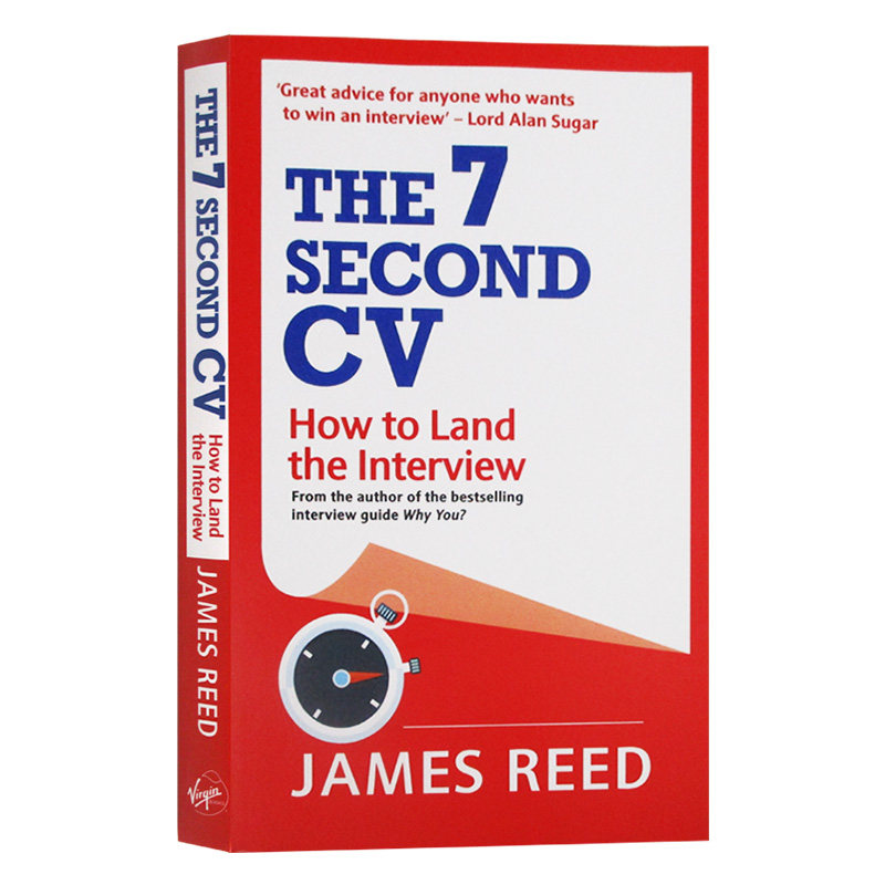 如何写英文简历 英文原版 The 7 Second CV 英语面试指南 英文版 进口原版英语书籍