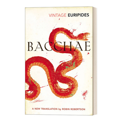 英文原版 Bacchae 酒神 欧里庇得斯 Vintage经典系列 英文版 进口英语原版书籍