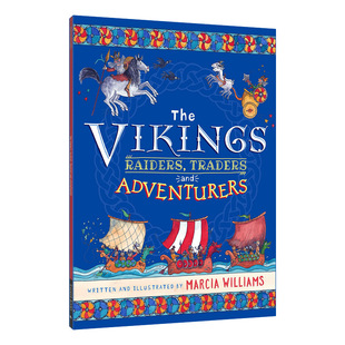 维京人 The and 英文原版 掠夺者 进口英语原版 Raiders 英文版 Vikings 书籍 Traders 商人和冒险家 Adventurers