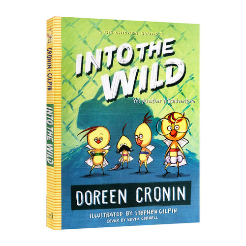 英文原版 The Chicken Squad Into the Wild 小鸡特工队3 侦探推理小说章节书 英文版 进口英语原版书籍儿童全英语书