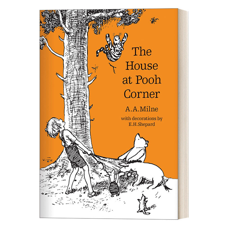 英文原版 The House at Pooh Corner 小熊维尼和老灰驴的家 精装 Winnie-the-Pooh - Classic Editions 英文版 进口英语原版书籍