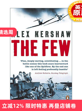 英文原版 The Few 美国飞行员在英国 二战历史 Alex Kershaw 英文版 进口英语原版书籍
