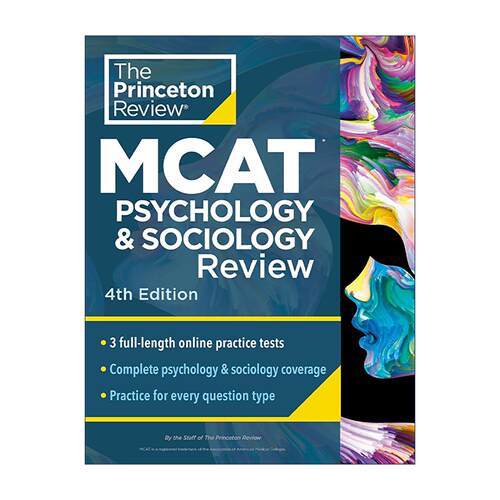 英文原版 Princeton Review MCAT Psychology and Sociology Review 4th Edition 普林斯顿美国医学研究生院入学考试心理学
