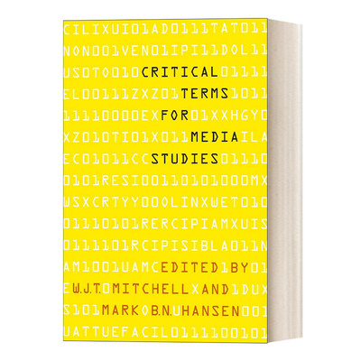 英文原版 Critical Terms for Media Studies 媒介研究批评术语集 W.J.T. Mitch 英文版 进口英语原版书籍