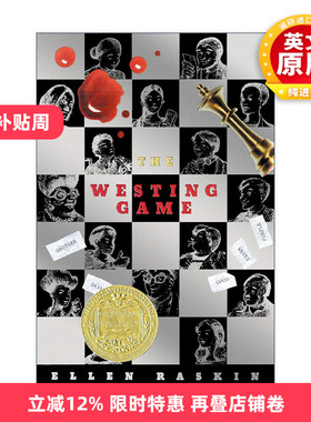 英文原版 The Westing Game 威斯汀游戏 1979纽伯瑞金奖 25周年纪念精装收藏版 Ellen Raskin 英文版 进口英语原版书籍